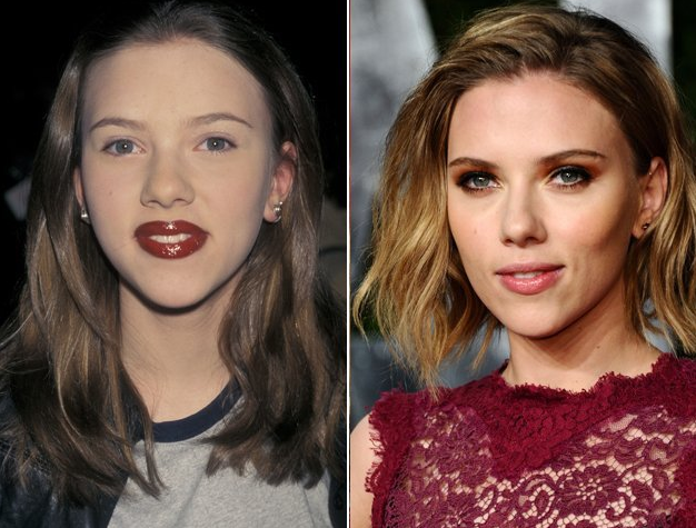 perfil de la nariz de scarlett johansson